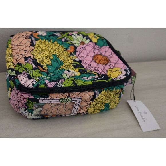 Vera Bradley 28449-12730 Bloom Bloom Pink Multi Quilted Lunch Bunch Lunch Bag - Picture 6 of 12